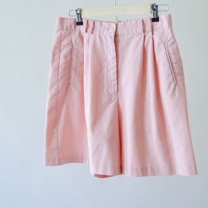 Vintage Pink High Waist Shorts